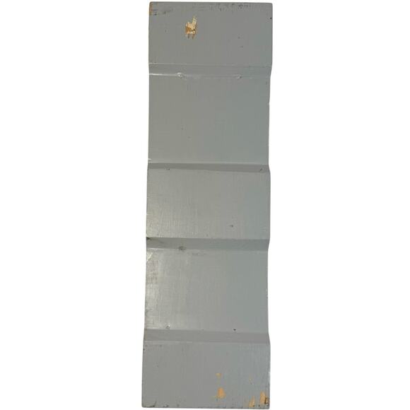 Vintage Painted Wood Jewelry Box Heart Drawers Roses Hummingbirds - Picture 10 of 10